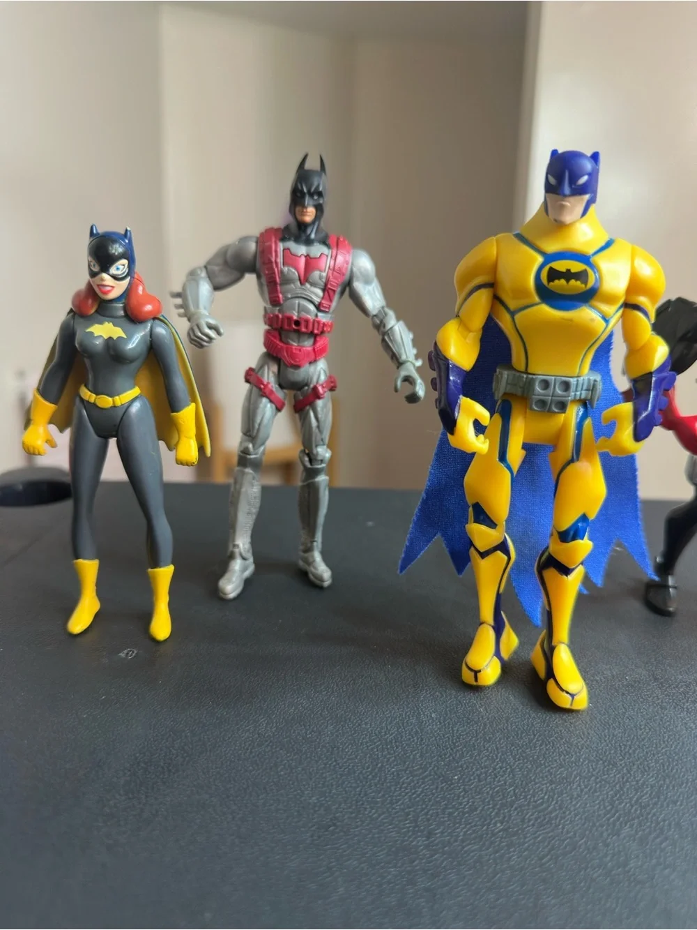 Batman & Batgirl Mixed Lot Action Figures 5-Pack Plastic DC Comic Book Heroes